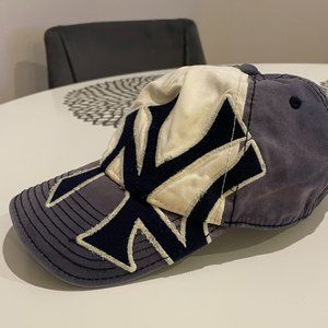 Vintage/Distressed Yankees Hat from Cooperstown Collection. Adjustable Cap